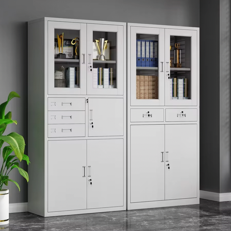 Door File Filing Storage Cabinet Almirah Steel General Use Hospital Furniture - Image 6