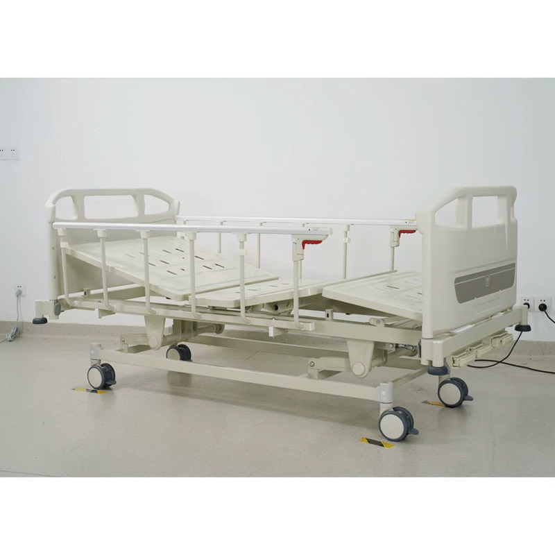 3 Crank Medical Bed 3 Function Hospital Bed - Image 6
