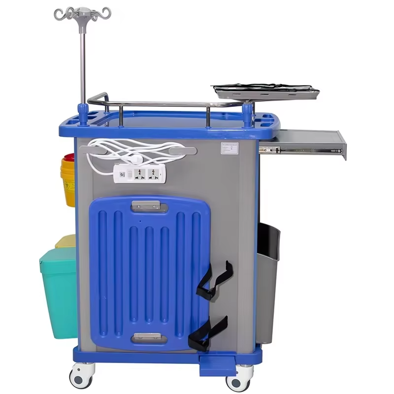 Medical Emergency Trolley Crash Cart