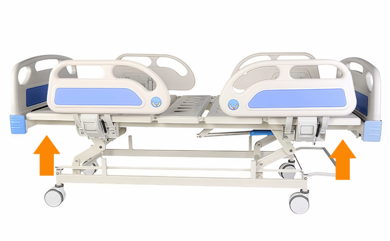 Manual Hospital Beds Medical bed ICU bed - Image 2