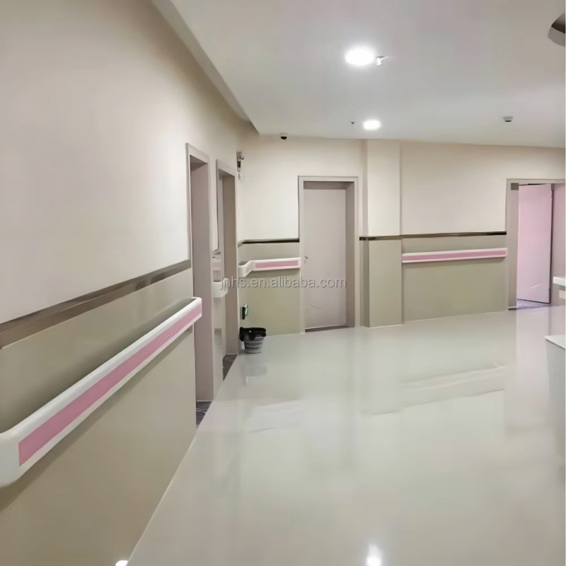 PVC Corridor Medical Hospital Handrail - Image 3