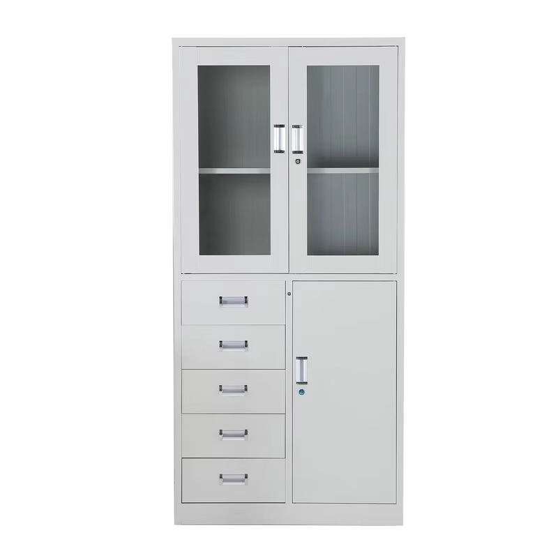 Door File Filing Storage Cabinet Almirah Steel General Use Hospital Furniture